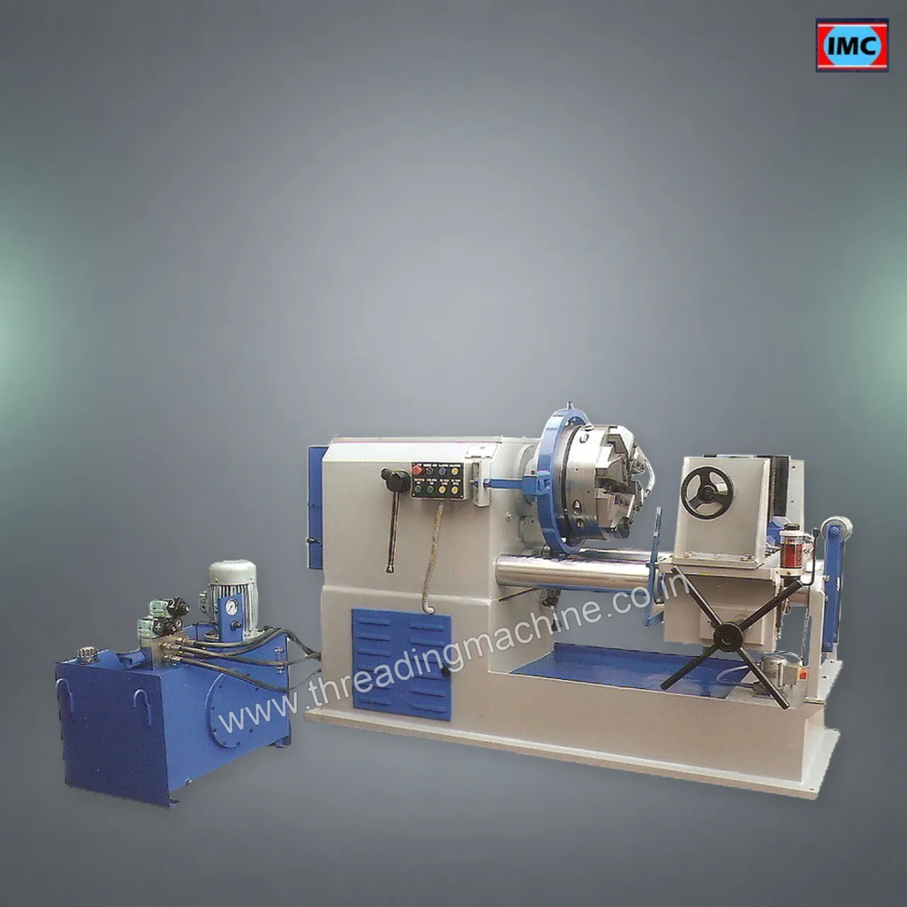 Hydraulic Pipe Threading Machine